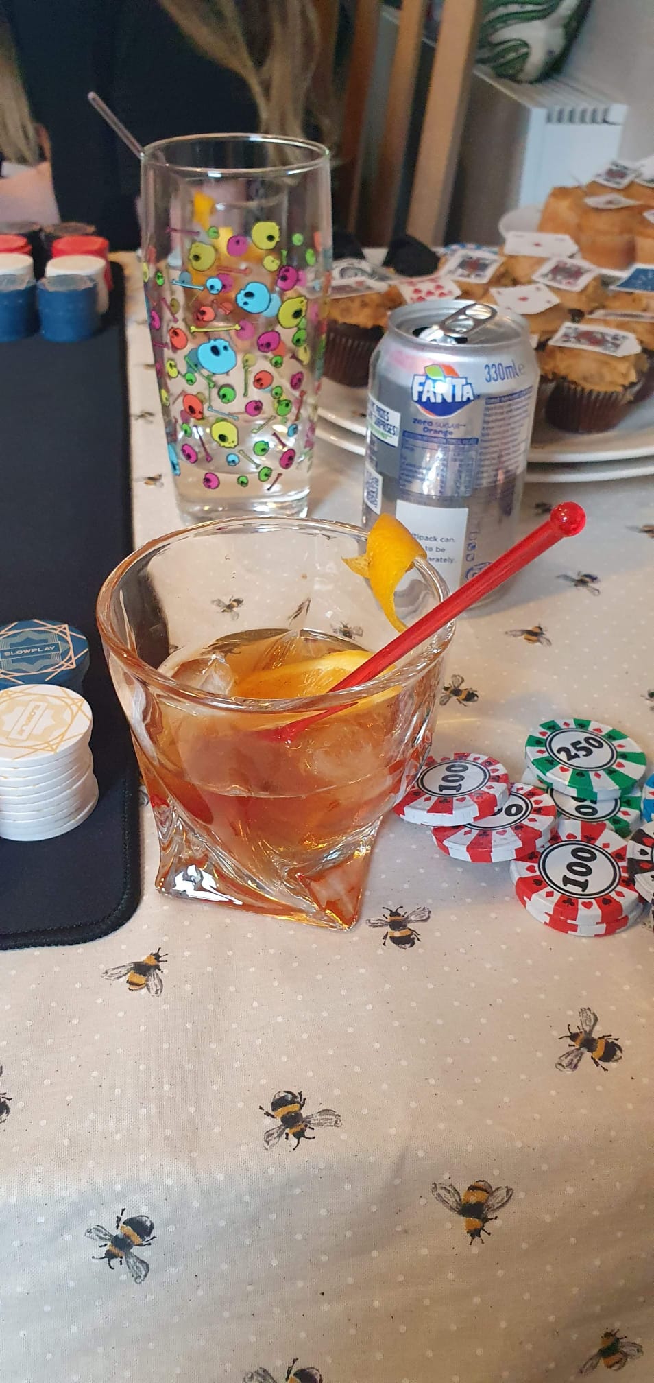 An Old Fashioned served in a whiskey glass at RFR I